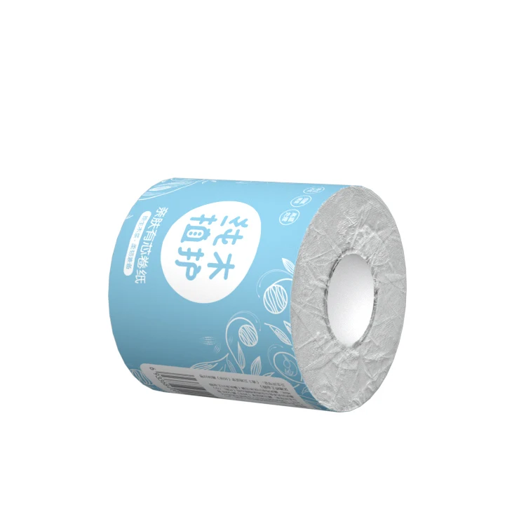China Manufacturer Supply Cheap Price Finely Processed Hygienic White Toilet Paper Roll