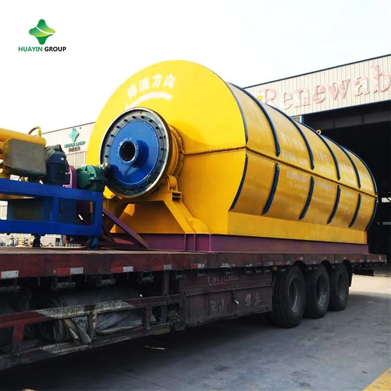 
China advanced small pyrolysis systems Waste plastic to diesel device 