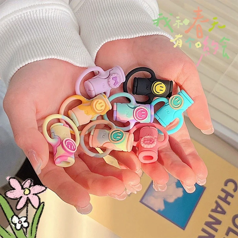 New Data Cable Protective Cover Silicone Cartoon Cute Phone Protective Breakage Charging Wire Mobile Protective Cover Head