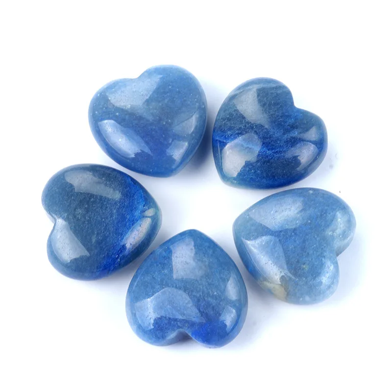 DIY Wholesale Natural Dream Amethyst Hand Carved Quartz Hearts Healing Gemstone Crystal Hearts For Decoration Gift