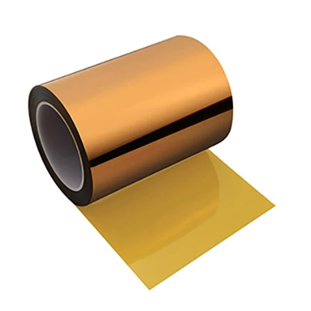 high-performance golden Insulation heat shrink sleeve high temperature resistance polyimide film without glue
