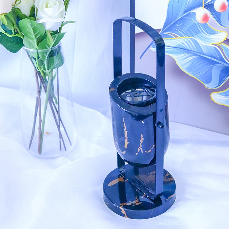 natural marble retro Spherical Incense Stove arabic bakhoor oud burner Round Sink Stone terrazzo incense burner