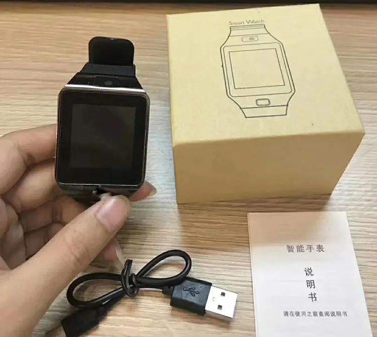 Лидер продаж 2020 Amazon DZ09 умные наручные часы android dz09