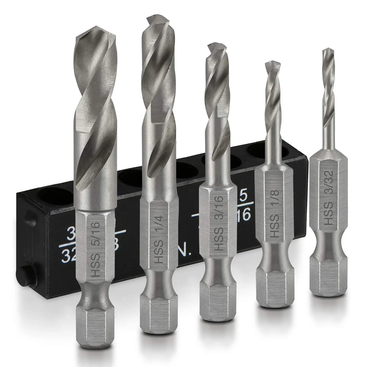 2024 novelty  well  Wholesale hss jobber hex shank twist drill bit set for wood metal