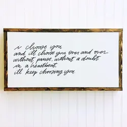 classic serif text Garage Definition wood decor wall