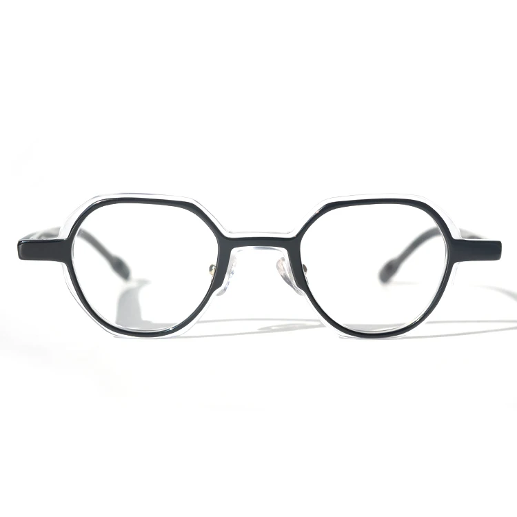 wholesale retro acetate optical eyeglasses fashion glasses frames high quality blue light anti eyeglass men Anti Eyestrain