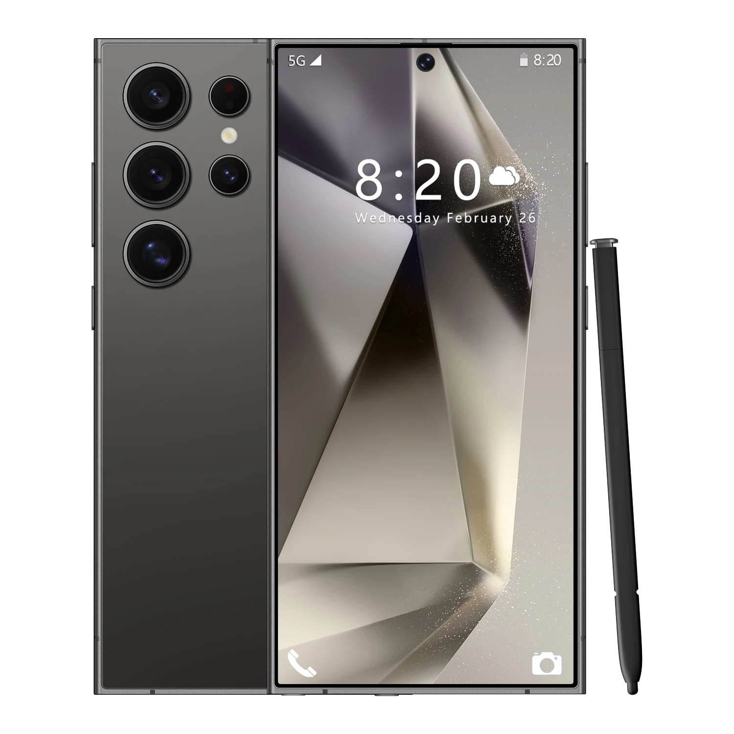 Оригинальный дешевый смартфон S24 Android 7 3 дюймов 16 Гб + 1 Тб Google Play Store Mtk Dual Sim 48 Мп 108