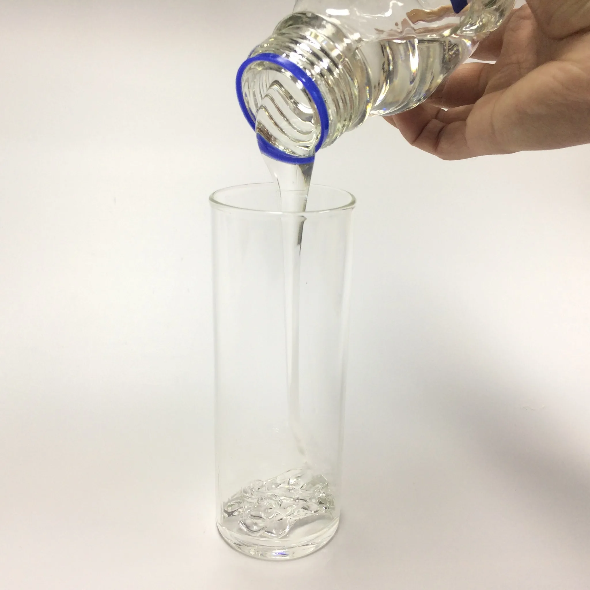 The cross-linked silicone rubber form of vinyl silicone fluid is used in electronic packaging materials-G