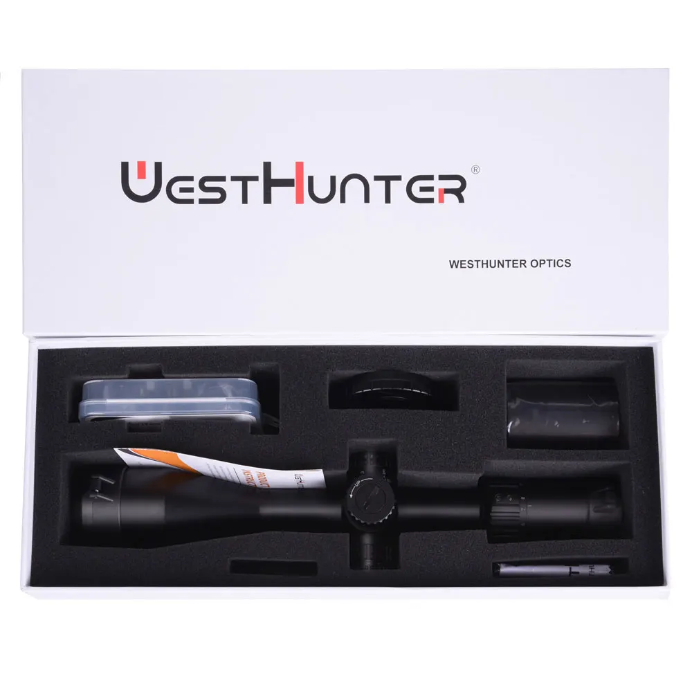 WESTHUNTER HD GEN2 4-16x50 SFIR FFP Hunting Scopes Illuminated Reticle Glass Etched Zero Stop Sights Wide Field of View Optical