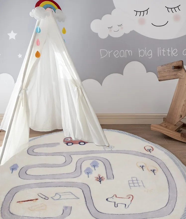 Children Carpet Toy Play Game Baby Play Mat Kids Room Puzzle Rug Bedroom Floor Mat