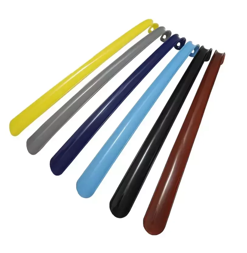 GREENSIDE Wholesale Sturdy Multi-functional Colorful Plastic Shoe Horn with  Long Handle