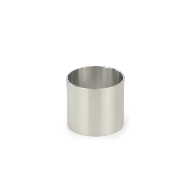 Customize Stainless Steel Radial Cups / Cone Baffle Cup CNC Storage Cup Solvent Cleaning Tube Kit