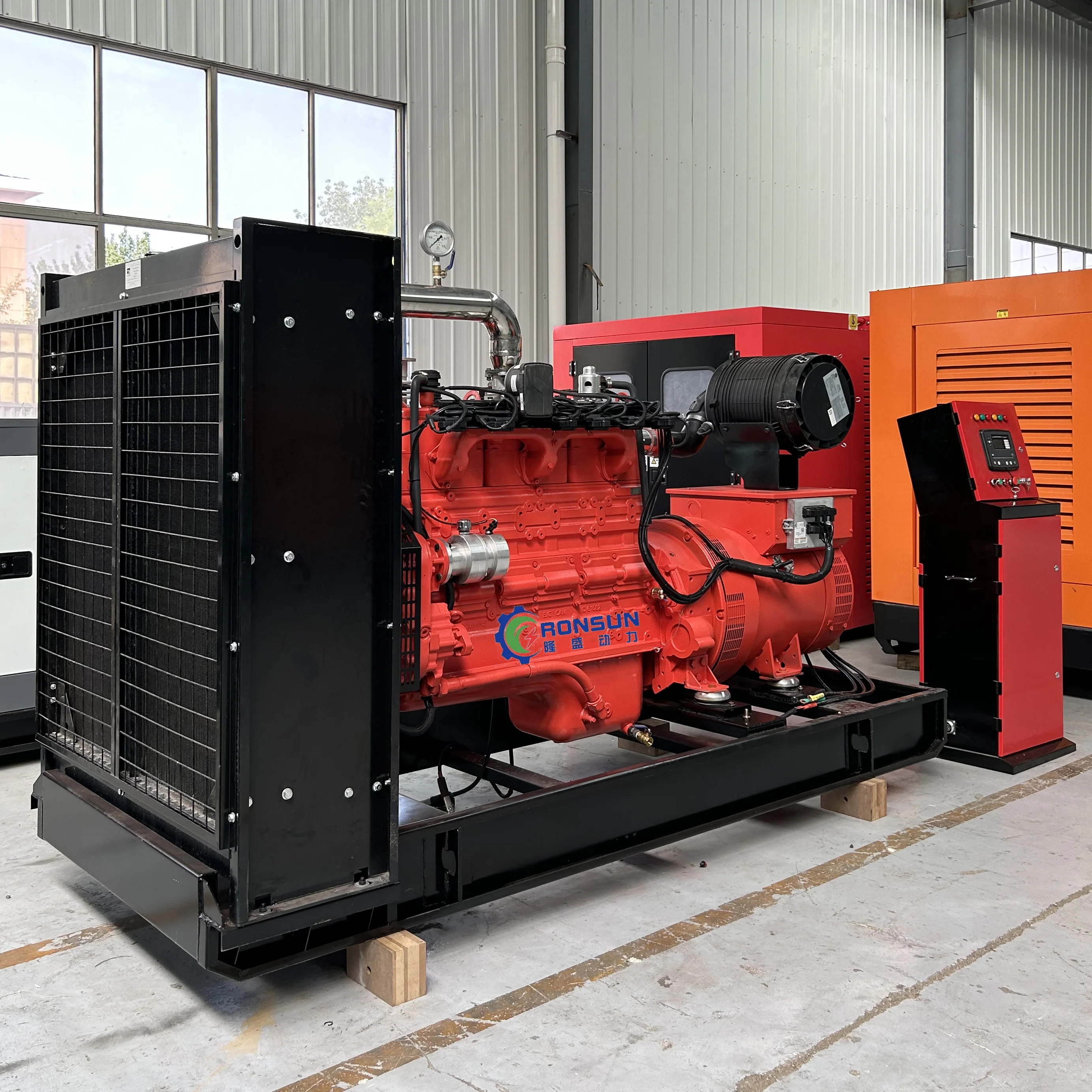 Preco de fabrica de alta potencia 200kw gerador de turbina a gas natural 250kVA com motor cummins
