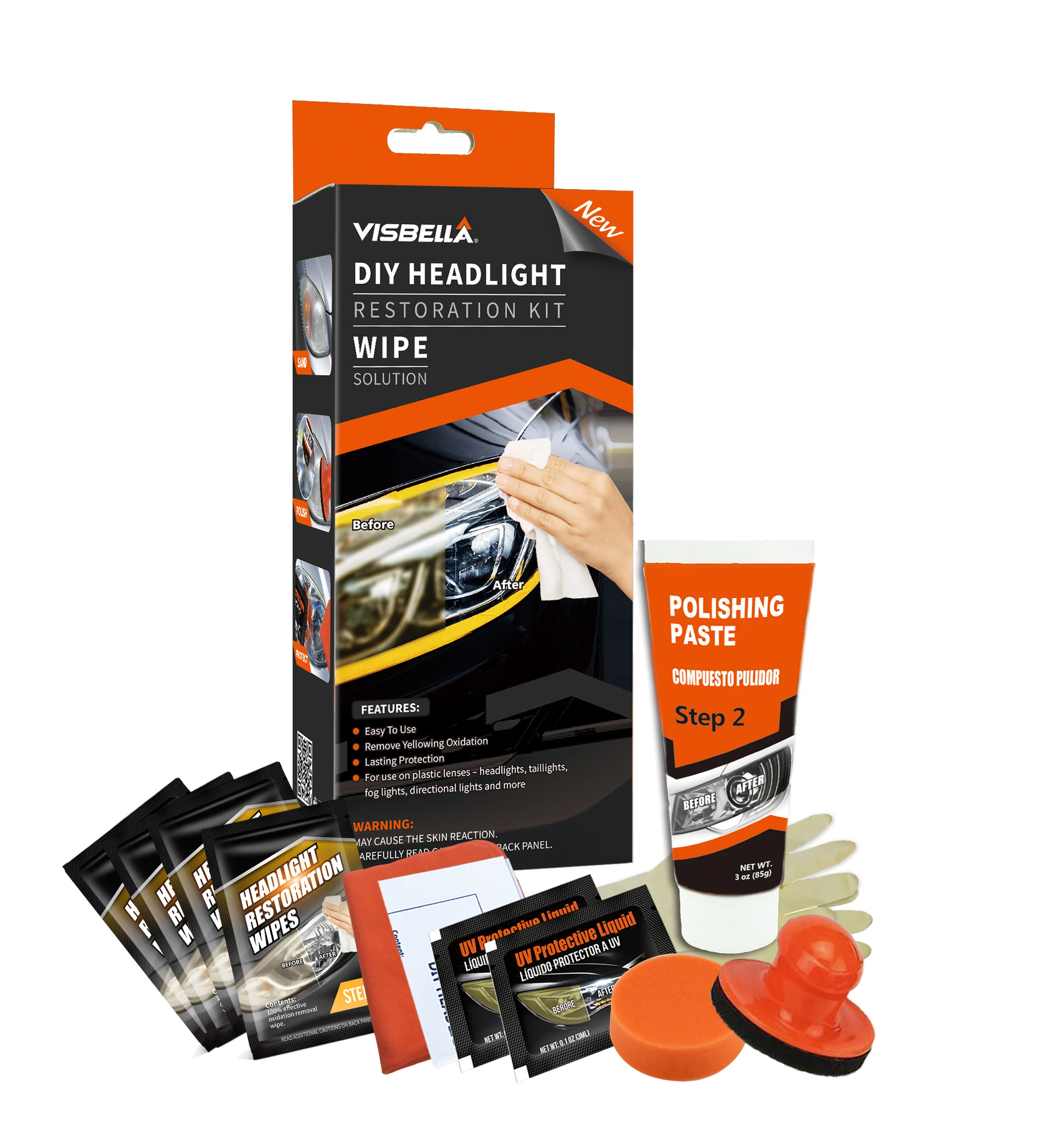 Новая фара с УФ-защитой Visbella