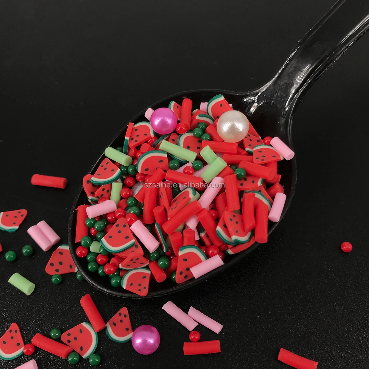 Bulk Pastel Festival Valentine Polymer Clay for Slime Sprinkles Decoration