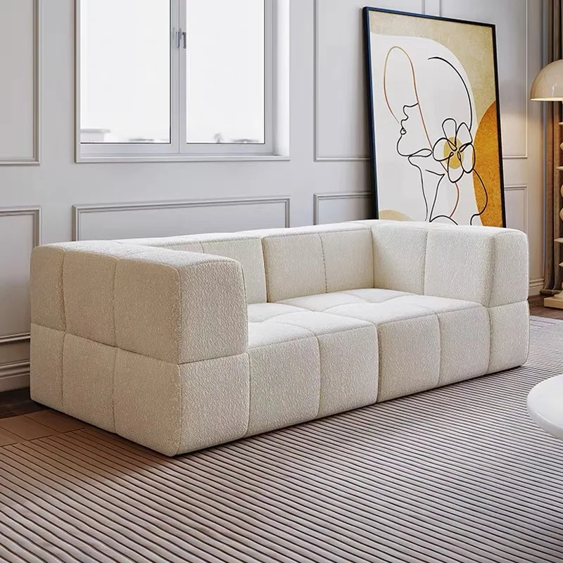 Corduroy cotton flannel tech fabric Fabric Couch Comfort Sofa Set L Shape Modular Sectional Compress sofa