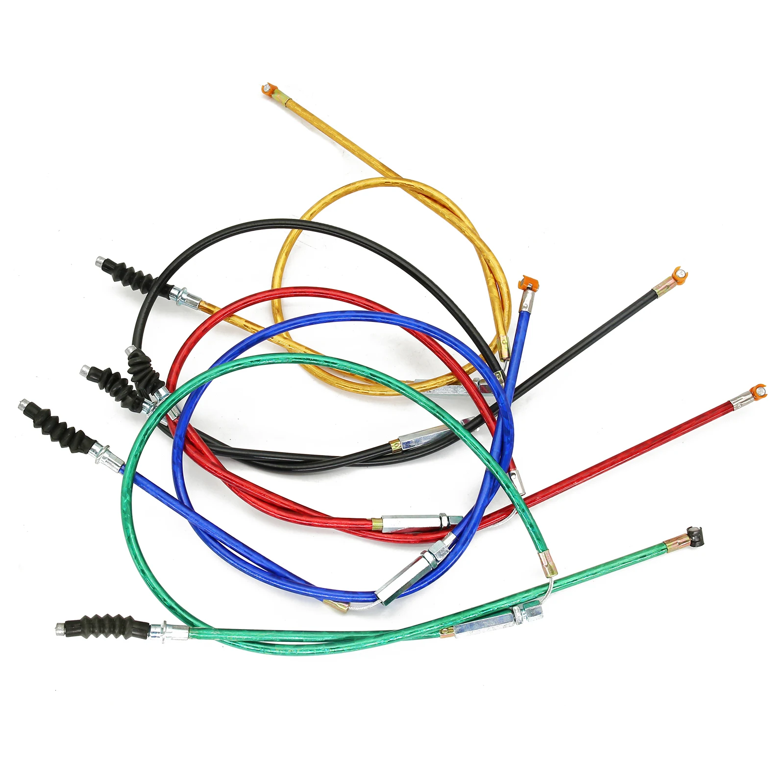 Motorcycle Clutch Cable Wire Hydraulic Reinforce Brake Line 900mm For ZONGSHEN NC250 NC450 Bosuer KAYO Apollo Street Bikes