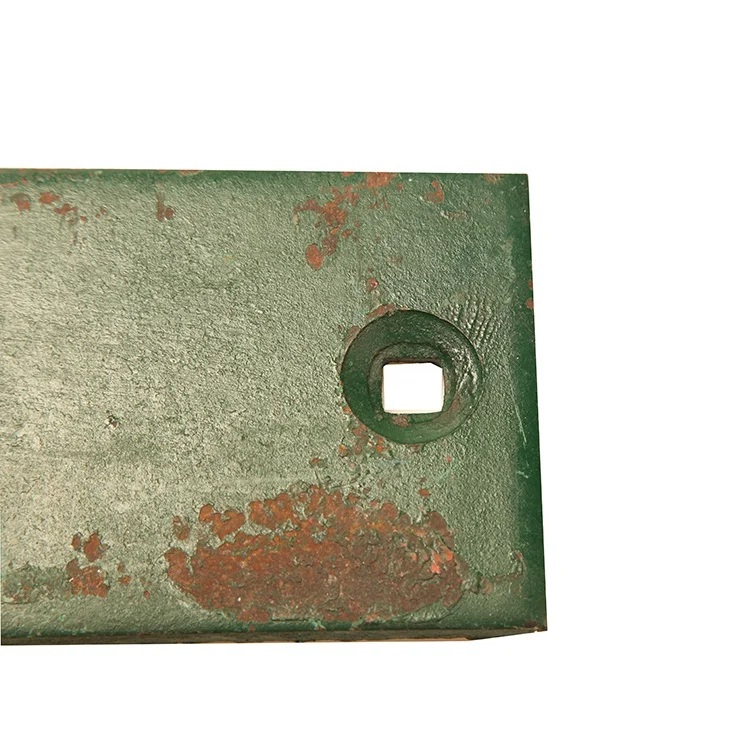 Factory Outlet Sale Agriculture Machinery Equipment Harvester spare parts Metal Green Double Holes Board for Harvester