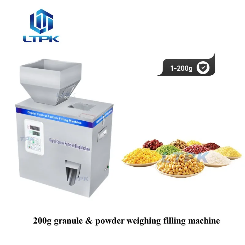 LT-W200N 2-200g Sachet Salt Sugar Wheat Flour Stick Packing Machine for Granule and Powder