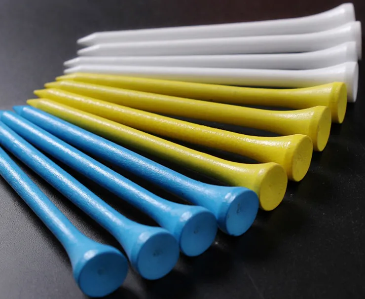 Bulk Professional Zero Friction ABS Plastic Golf Tees 70/83mm Golf Tee Holder Accessories