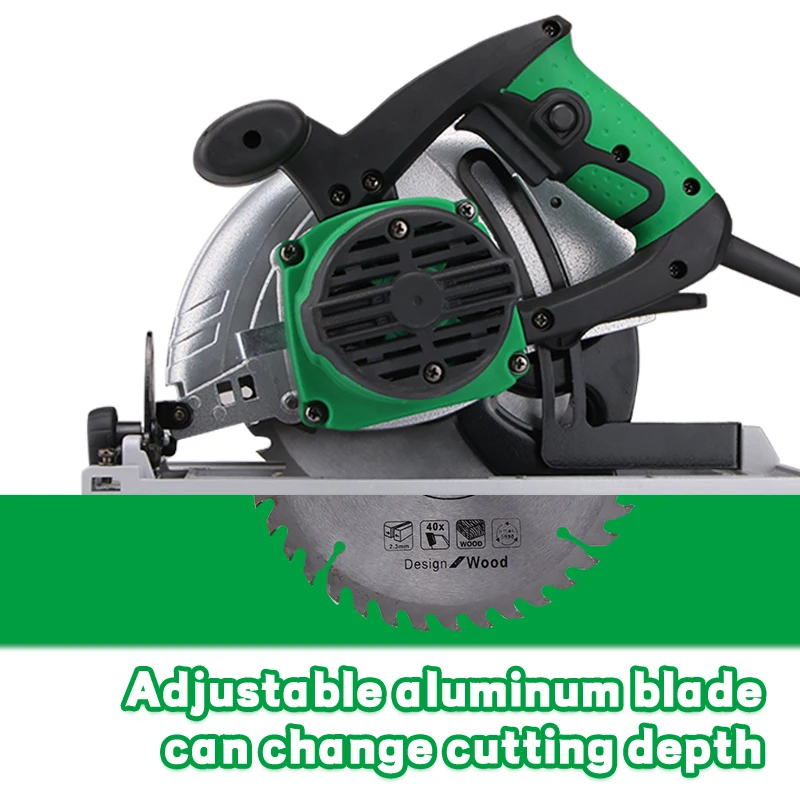 NewBeat 220V 185mm Mini Portable Wood Metal Cutting Machine Hand Power Electric Circular Saw Tools