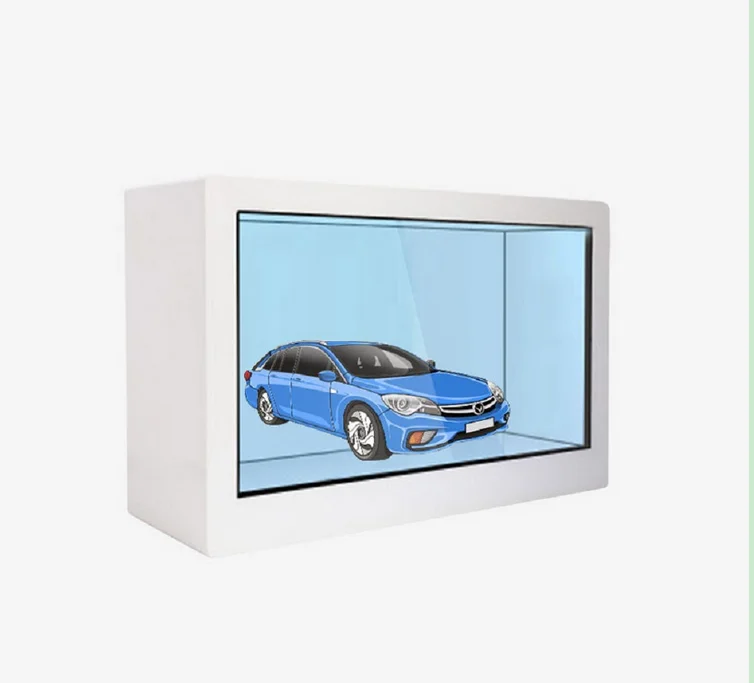 Wholesale Digital Display Transparent LCD Panel Touch Screen Cabinet Digital Signage Advertising Lcd Display Showcase