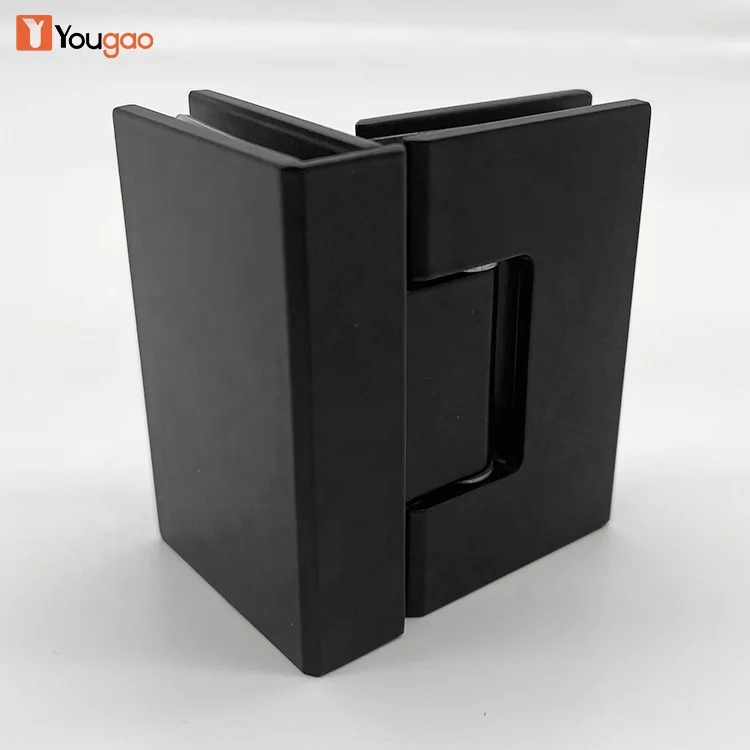 90 Degree Glass Shower Door Hinge Stainless Steel Door & Window Hinges black 8-12mm frameless glass door hinge