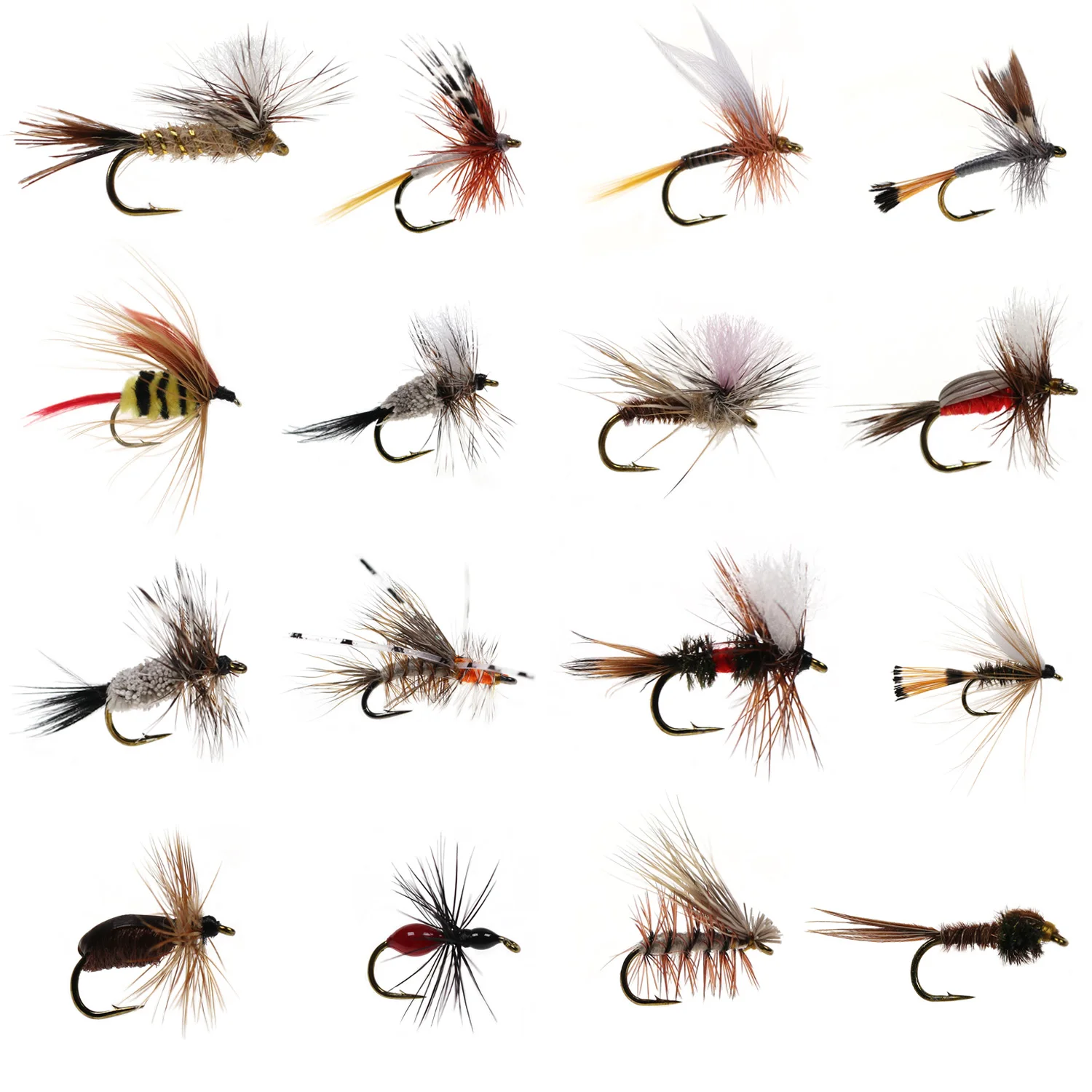 Сухие плавающие пенистые жуки для нахлыста стимулятор парашют Caddis Royal Wulff Mayfly Light Cahill Ginger Quill Рыболовные Мухи