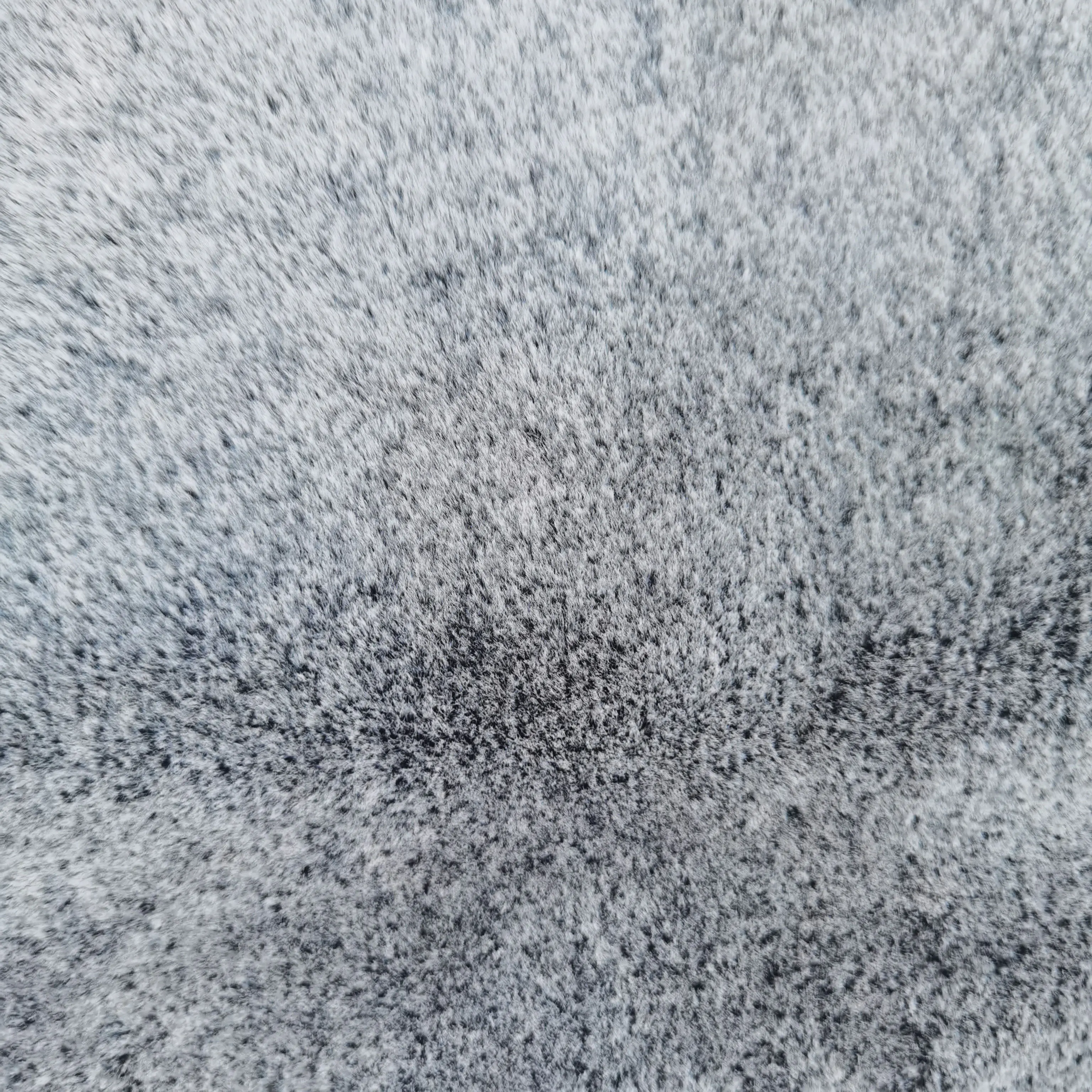 
Discharging print pv long hair shaved white minky soft pink velvet rabbit velvet fabric home textile fabric 