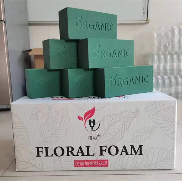 wet floral flower green sponge foam factory from China