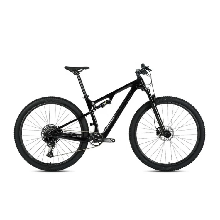 21 TO 27 speed carbon fiber material Soft -tail frame double suspension 27.5 29 inch mountain bike disc brakes mtb bicycle