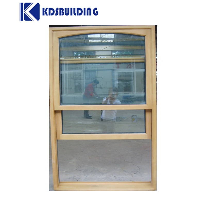 Kdsbuilding Sash Windows Double Wood Single Hung Windows With Double Glazed American style