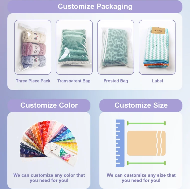 Luxury 100% Coral Fleece Bath Towel Sets Spa Hotel Face Towel Custom Logo Solid Color Towel Set