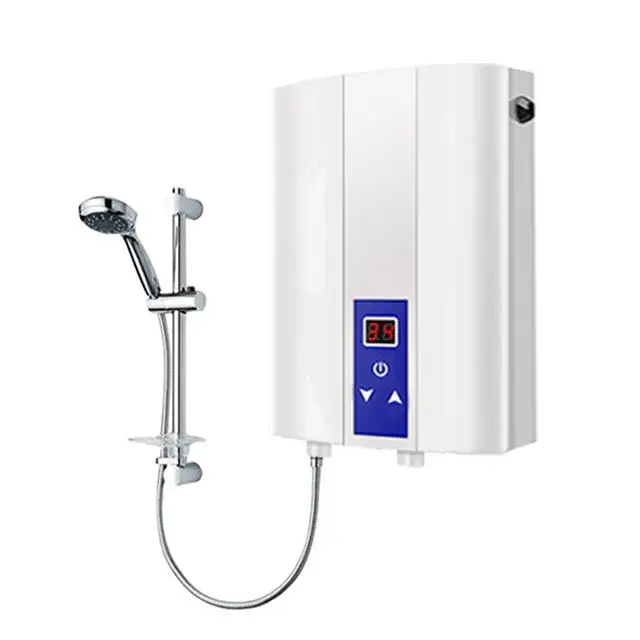 220v 3-5 kw quick heating kitchen digital instant tankless electric water heater