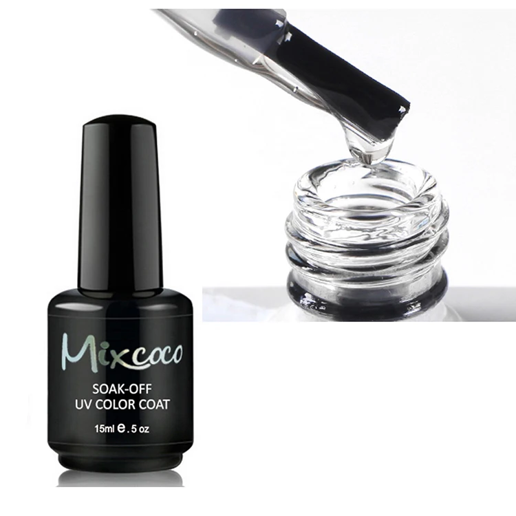Salon Supplier Uv Gel Polish Mixcoco Clear Colors Transfer Gel For Nail Art painting predcure semipernament esmalte em de gel