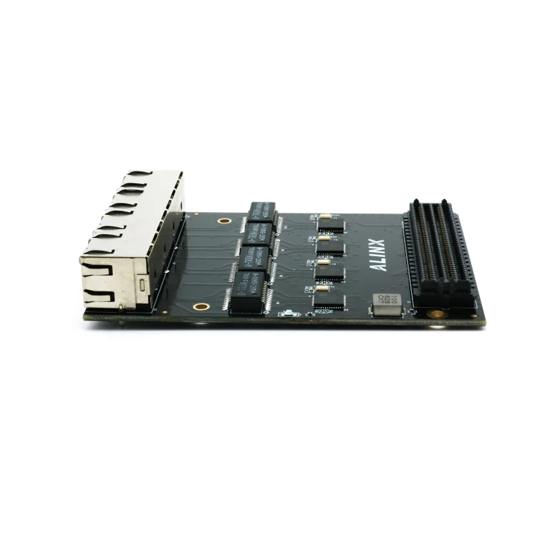Пользовательская печатная плата xvideo pcba FL9031: 4 1000 м Ethernet FMC дочерняя карта для FPGA Board KSZ9031 осветительная