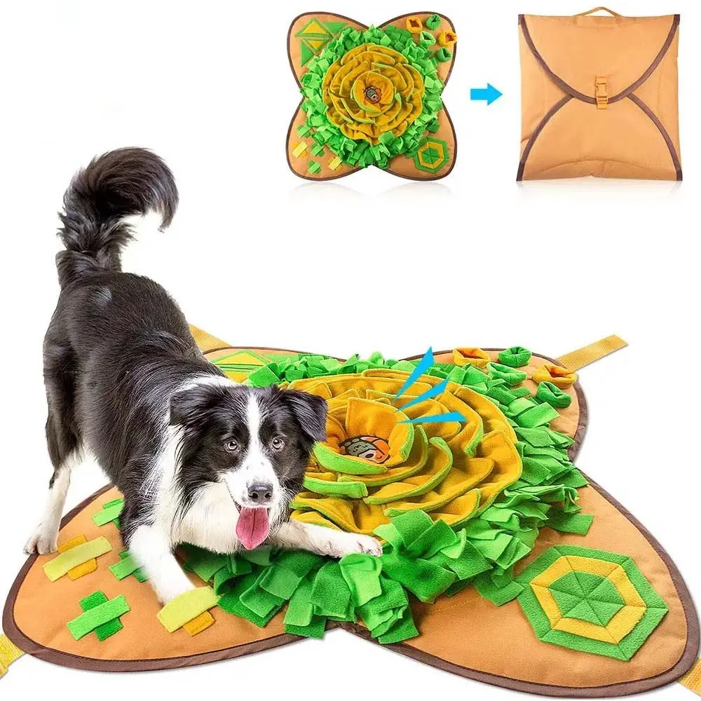 Wholesale Snuffle Mat Pet Dog Feeding Mat Durable Interactive Dog Puzzle Toys Encourages Natural Foraging Skills Print Picture