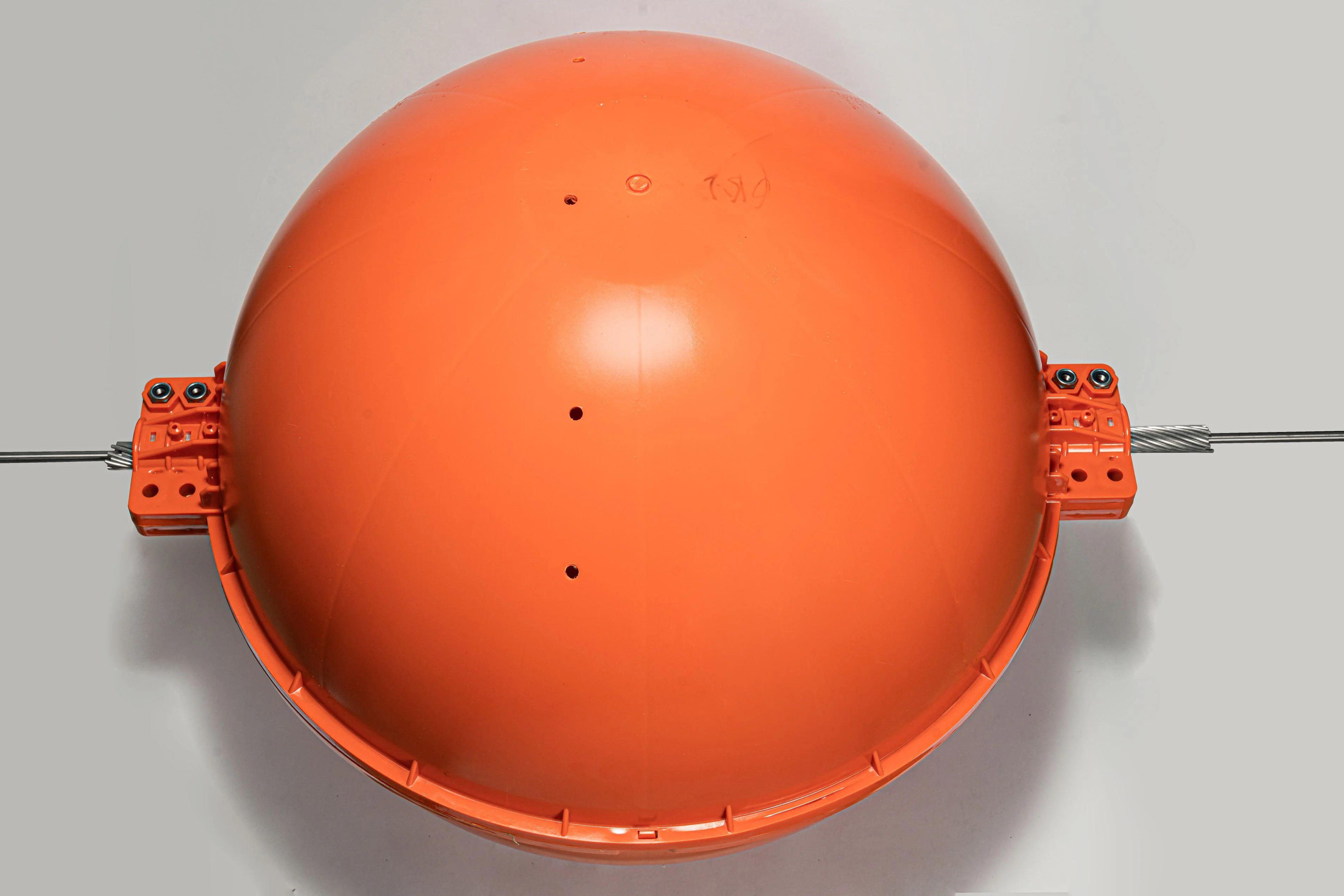 Fiberglass Reinforced Polymer Aviation Warning Spheres marking on High-Voltage