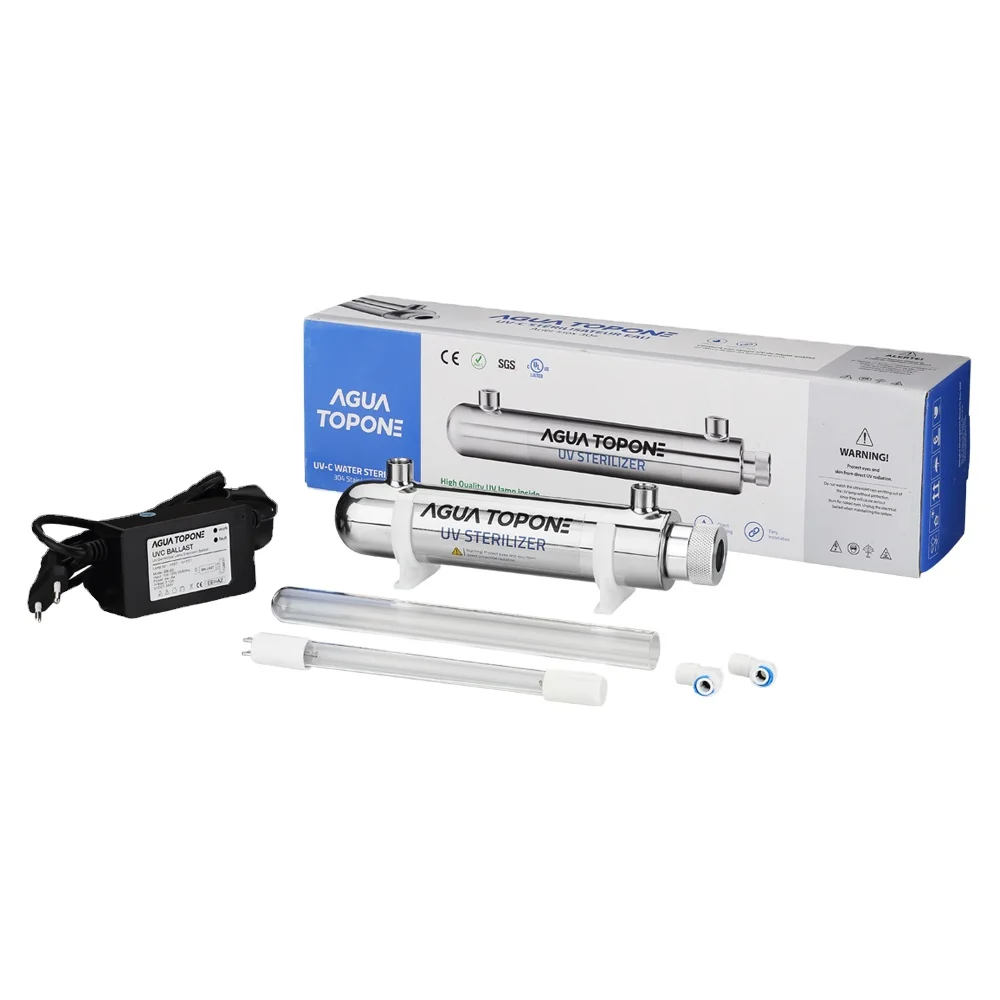 6W 0.5GPM small flow rate UV Sterilizer for RO Water Purifier with Competitive Price made in China 6W 0.5GPM small flow rate UV