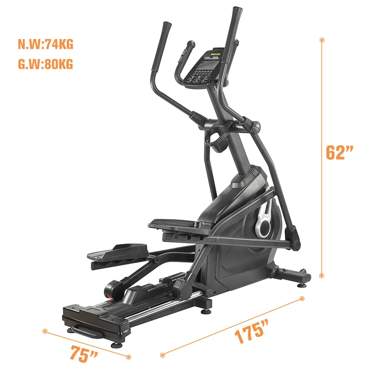 Amazon Top Sale Elliptical Trainer Magnetic Control Gym Fitness Elliptical Cross Trainer