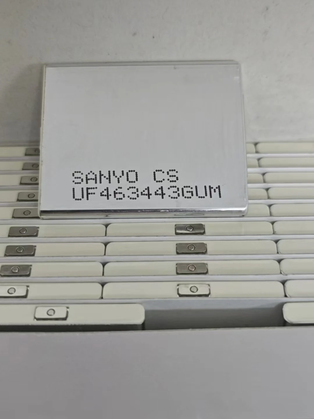 Sanyo UF463443GUM 800mAh 3.7V Rechargeable Aluminum Case Lithium Ion Battery Prismatic  Battery