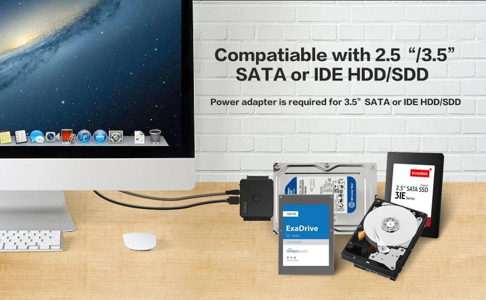 Конвертер для кабеля Sata Ide адаптер Usb 3 0 в с выключателем питания 2 5 жестких дисков Hdd