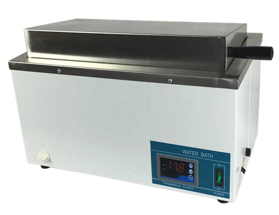 Laboratory Stainless Steel Digital Display With Bakelite Handle Portable Water Bath Heater