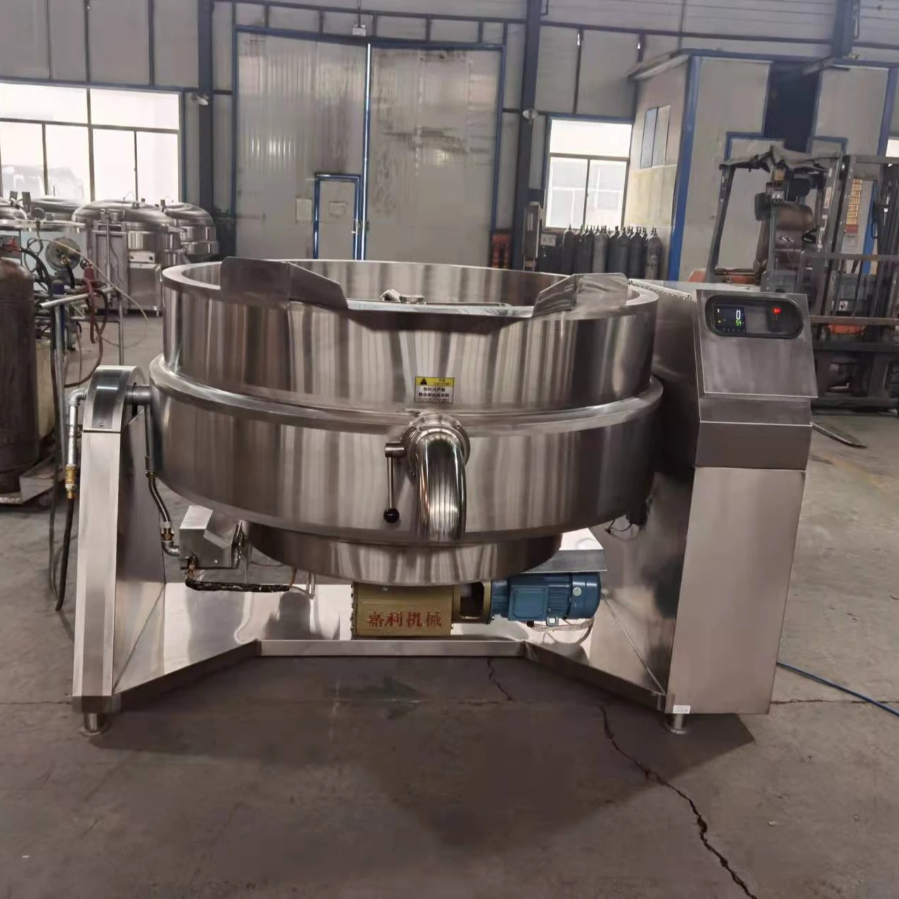 Newest Design Different Capacity Cooking Boiler Industrial Soup Peanut Cooking Machine For Food