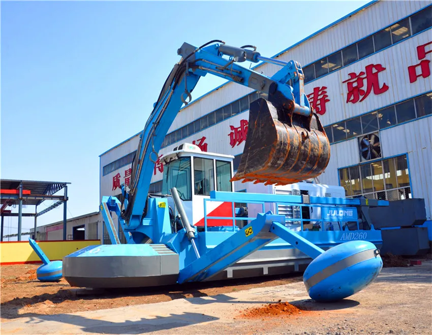 Portable and Flexible Multinational Amphibious dredger for selling
