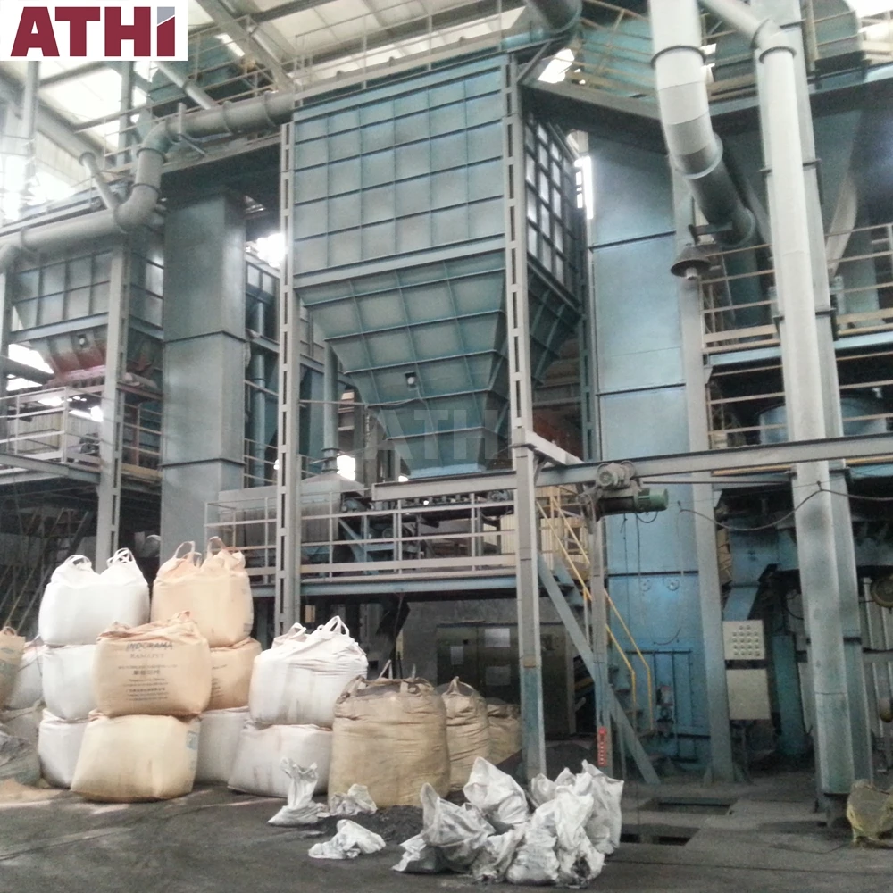 Cast Iron Green Sand Casting Foundry Equipment Sand Moulding and Preparation Reclamation Line