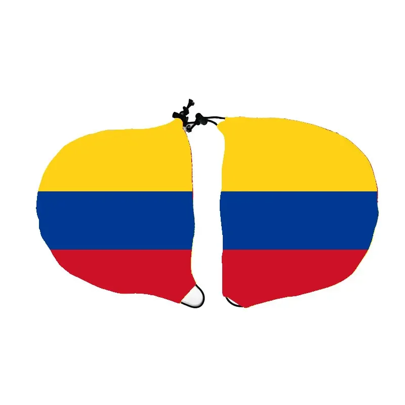 Eritrea Flag Car Mirror Cover High quality Stretch Polyester Car Mirror Cover Flag