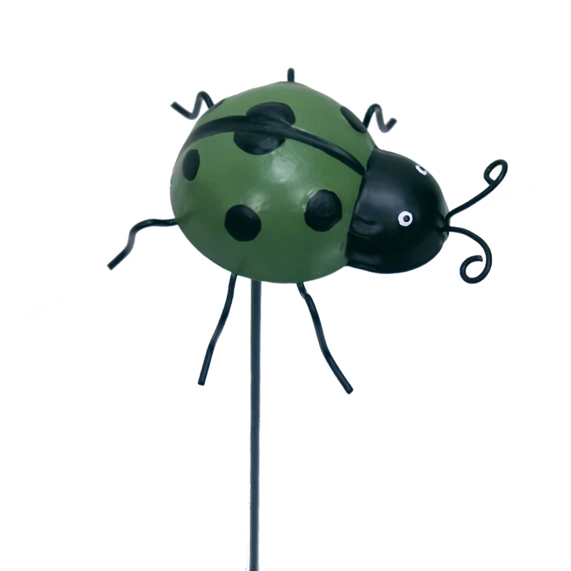 Wholesale Decorative Garden Stakes Metal Animal Yard Decor outdoor steel iron stake