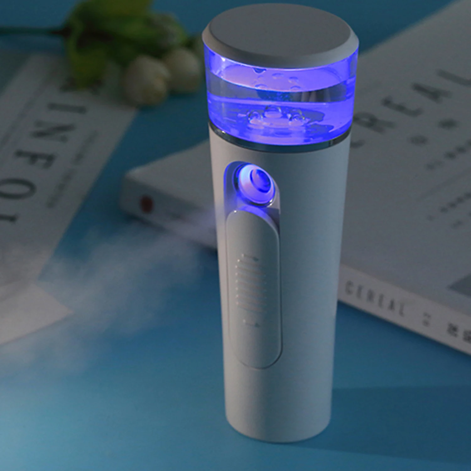 Распродажа оригинальный заводской нано-ручной аппарат для красоты нано-отпариватель лица Электрический спиртовой распылитель нано-тумана