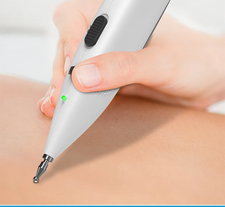 Health Care Portable Meridians Laser Relief Pain Electro Magnetic Point Acupressure Massage Pen